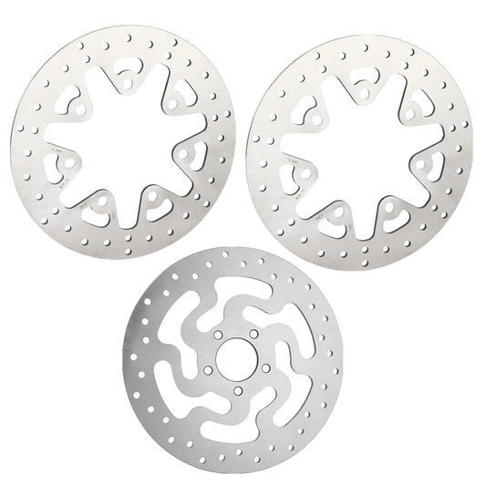 11.8" Front & Rear Brake Disc Rotors Fit For Harley Street Glide Flhx 2014-2023
