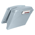 5" Stretched Hard Saddlebags Fit For Harley Touring Street Road Glide 1993-2013