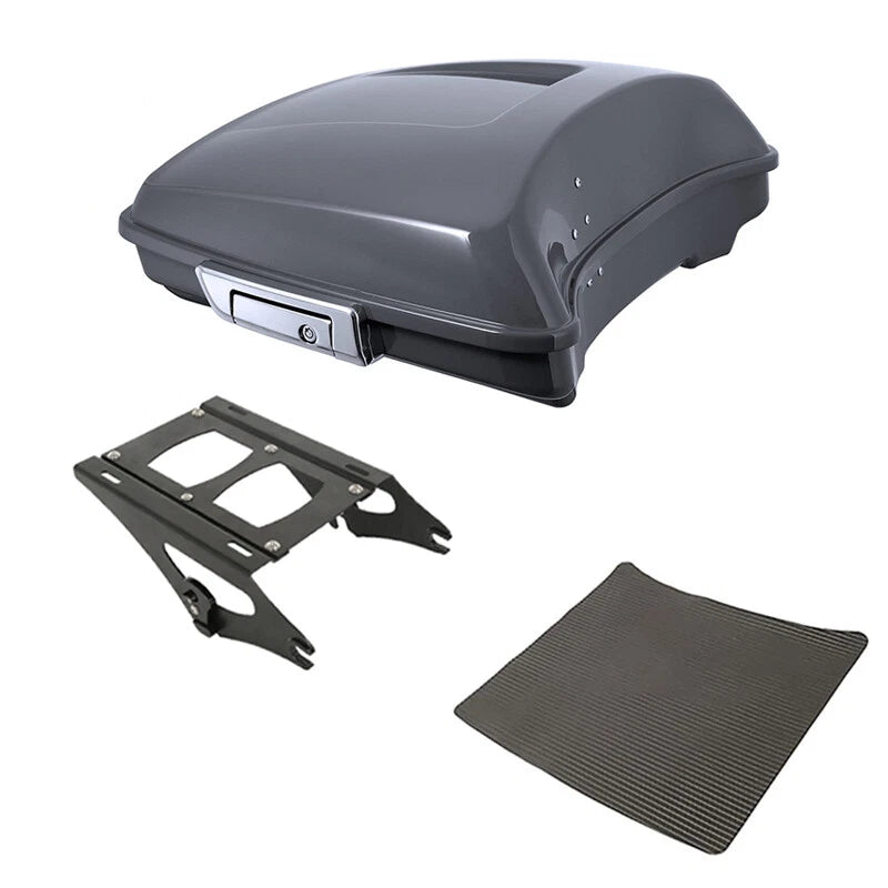 Razor Trunk Mounting Rack Fit For Harley Touring Road Glide 2014-26 Gunship Gray
