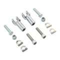 Passenger Foot Peg Support Mount Holder Clevis Kit Fit For Harley Softail 00-06