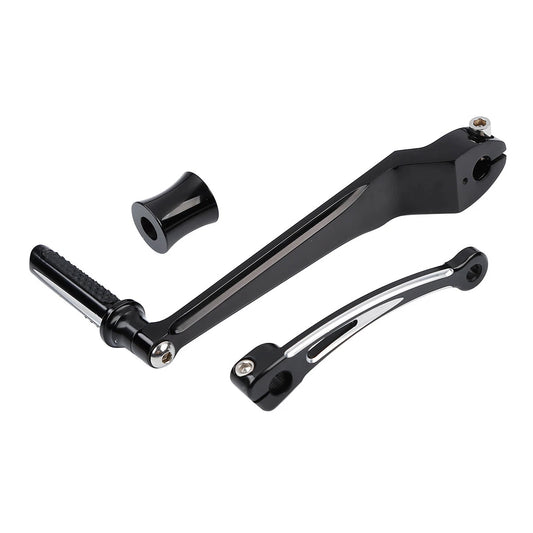 Black Shifter Lever Set Fit For Harley Touring Road King Street Glide 1988-2025