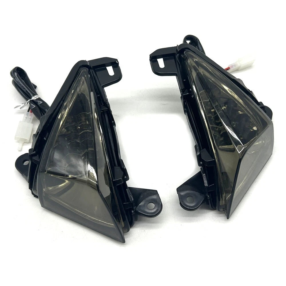 Smoke Front Turn Signal Fits Kawasaki Ninja ZX6R/ZX10R/ZX14R/GTR1400/Z750/Z1000