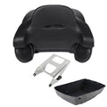 King Trunk Backrest Speakers Mount Fit For Harley Touring Road Glide 2014-2026