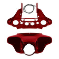 Inner & Outer Fairings Fit For Harley Street Glide Flhx 96-13 Ember Red Sunglow