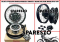 BLACK TUBELESS SPOKED WHEELS FRONT & REAR FIT FOR ROYAL ENFIELD HIMALAYAN 450