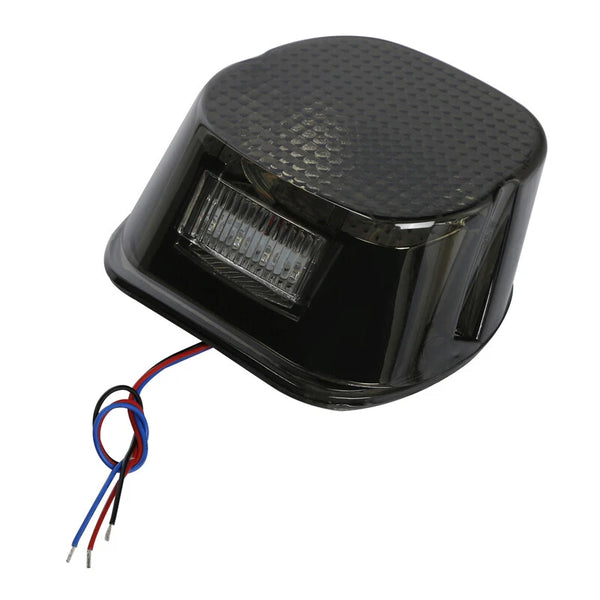 Smoke LED Tail Brake Light Fit For Harley Touring Road King Glide Electra Flh
