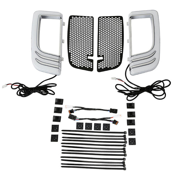 Fairing Lower Grilles LED Turn Signals Light Fit For Harley Road Glide 2014-2023