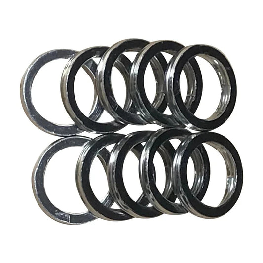 10PC 44mm Motorcycle Exhaust Pipe Gasket