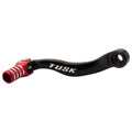 Tusk Folding Shift Lever Stock Black/Red Tip For Husqvarna FE 450 2017-2019,2023