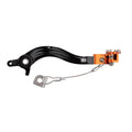 Tusk Aluminum Brake Pedal Orange Tip For KTM 250 XCF-W 2007
