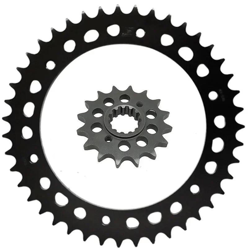 530 CNC 16T/43T Front Rear Sprocket For Honda VFR800 F1 Interceptor RC46 02-13