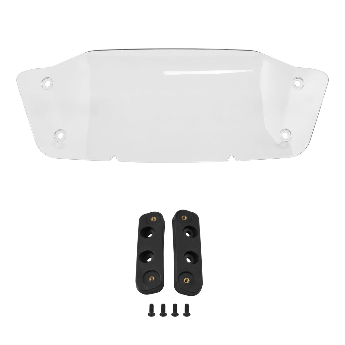 7" Windshield & Risers Bracket Fit For Harley Cvo Street Glide 2023-2025 Flhx 24