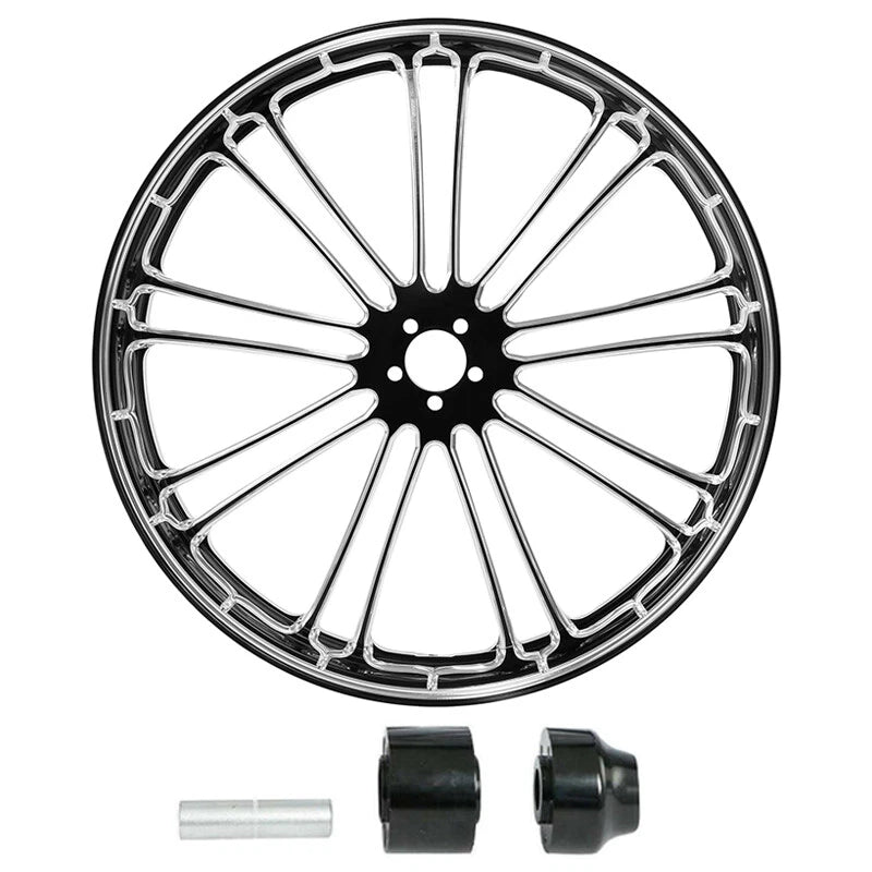 26" x 3.5" Front Wheel Rim Single Disc Hub Fit For Harley Street Glide 1997-2021