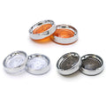 Deep Dish Turn Signal Bezels Smoke Lens For Harley Touring Road King Road Glide