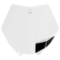 UFO Front Number Plate White For KTM 85 SX 17/14 2013-2017