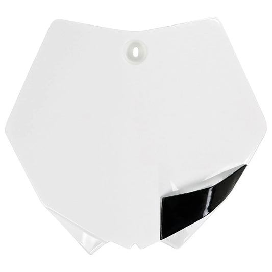 UFO Front Number Plate White For KTM 85 SX 17/14 2013-2017