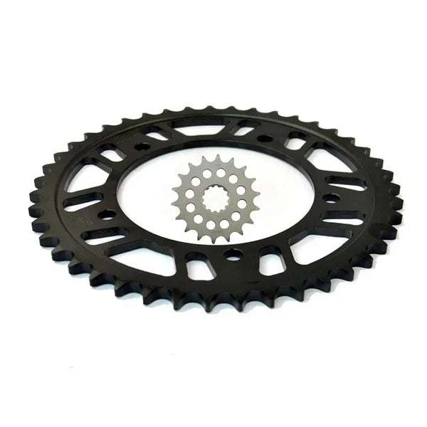 525 18T/43T Front Rear Sprocket For Triumph 865 Bonneville 06-15 Scrambler 15