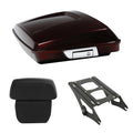 Razor Trunk Backrest Mount Rack Fit For Harley Touring 2014-2026 Twisted Cherry
