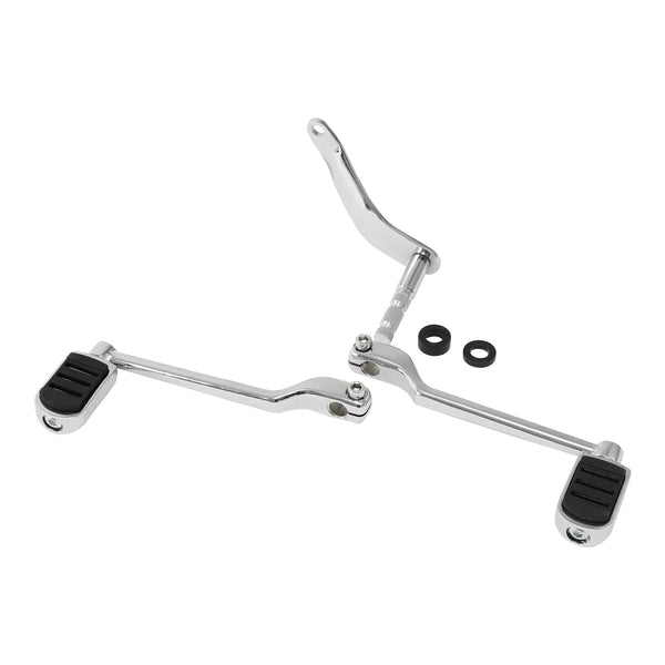 Heel Toe Shift Lever Shifter Rod Lever Pegs Fit For Harley Softail Fat Boy 07-17