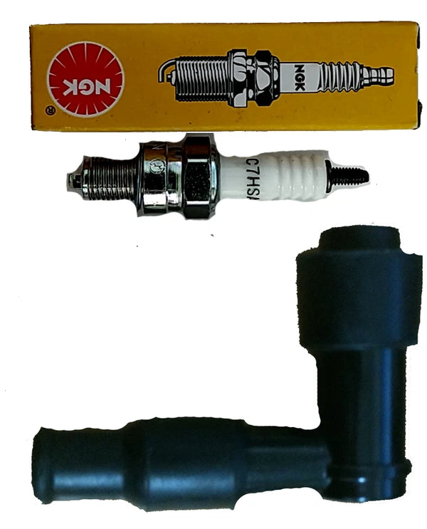 Spark Plug + Cap For Honda NSF100 Nsf 100 NSF-100 Bike Youth Sparkplug New