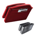 Red Hard Bags Saddlebag Fit For Harley Touring Road King Street Glide 1994-2013