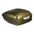 King Trunk Luggage Fit For Harley Touring Street Road Glide 2014-2026 Olive Gold