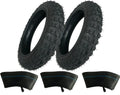 2) HD Tires 3) Tubes 2.50-10 2.50X10 Curved Stem Yamaha Peewee Yzinger 50 50CC