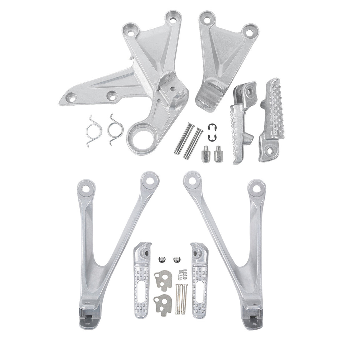 Driver & Passenger Footrests Footpegs Bracket Fit For Honda CBR1000RR 2008-2016