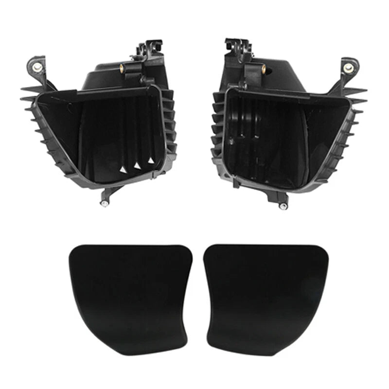 Black Fairings Storage Glove Boxes & Doors Fit For Harley Road Glide 2015-2024