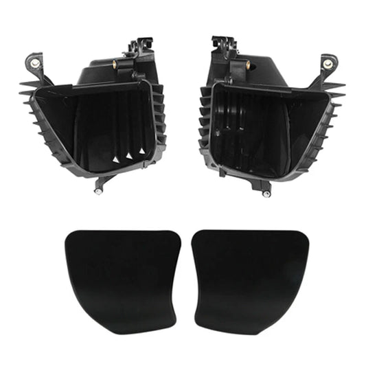 Black Fairings Storage Glove Boxes & Doors Fit For Harley Road Glide 2015-2024
