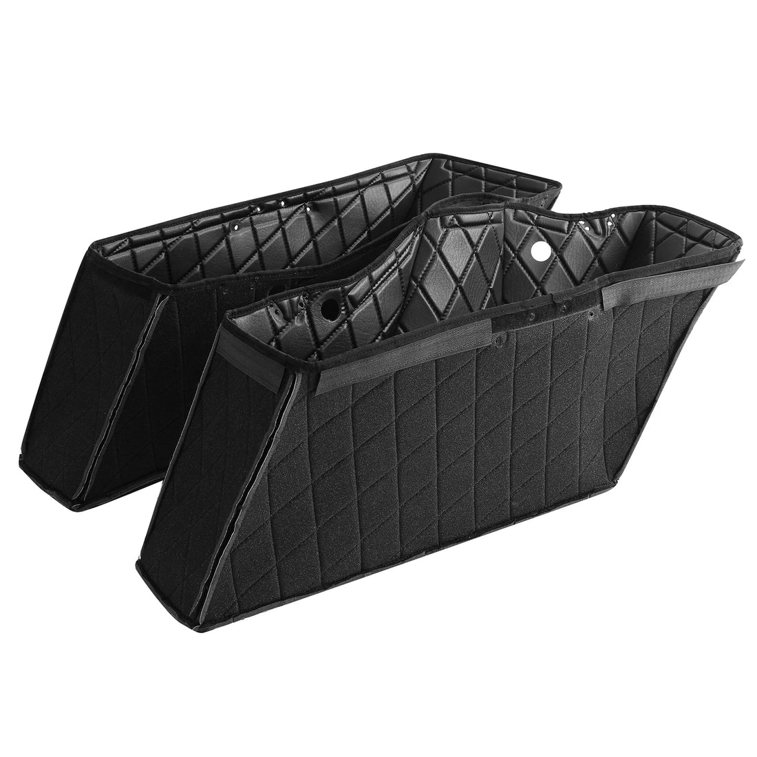 Black Saddlebags Carpet Liner Fit For Harley Street Road Glide Flhx 2014-2023 23