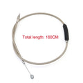 180cm 71" Steel Clutch Cable Silver Fit for Harley Sportster 883 XL883 1970-2020