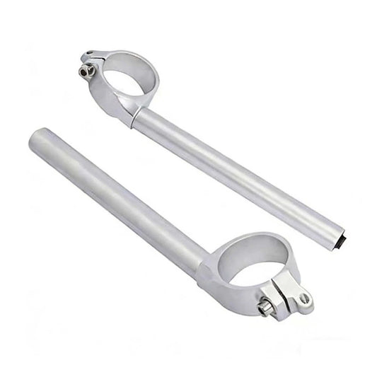 Motorcycle Clip Ons Clip On Fork Handlebar For Yamaha Yzf R1 2015-2021 Silver