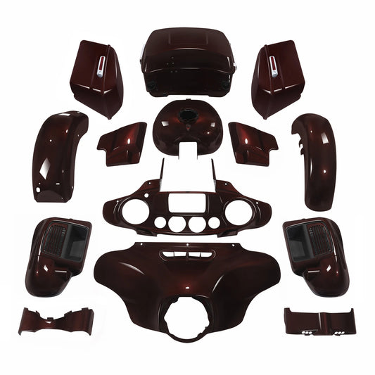 Fairings Body Work Kit Fit For Harley Electra Glide 2014-2024 Midnight Crimson