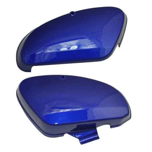 Right Left Side Covers For Honda Passport Step Thru C50 Super Cub One Pair Blue