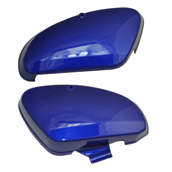 Right Left Side Covers For Honda Passport Step Thru C50 Super Cub One Pair Blue