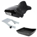 Chopped Trunk Backrest Mount Rack Fit For Harley Touring Electra Glide 97-08 07
