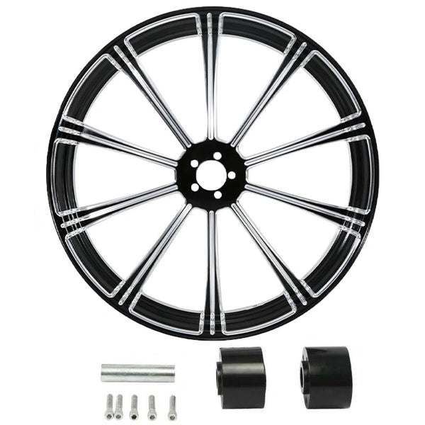 26"x3.5" Front Wheel Rim Dual Disc Hub Fit For Harley Touring 1997-2021