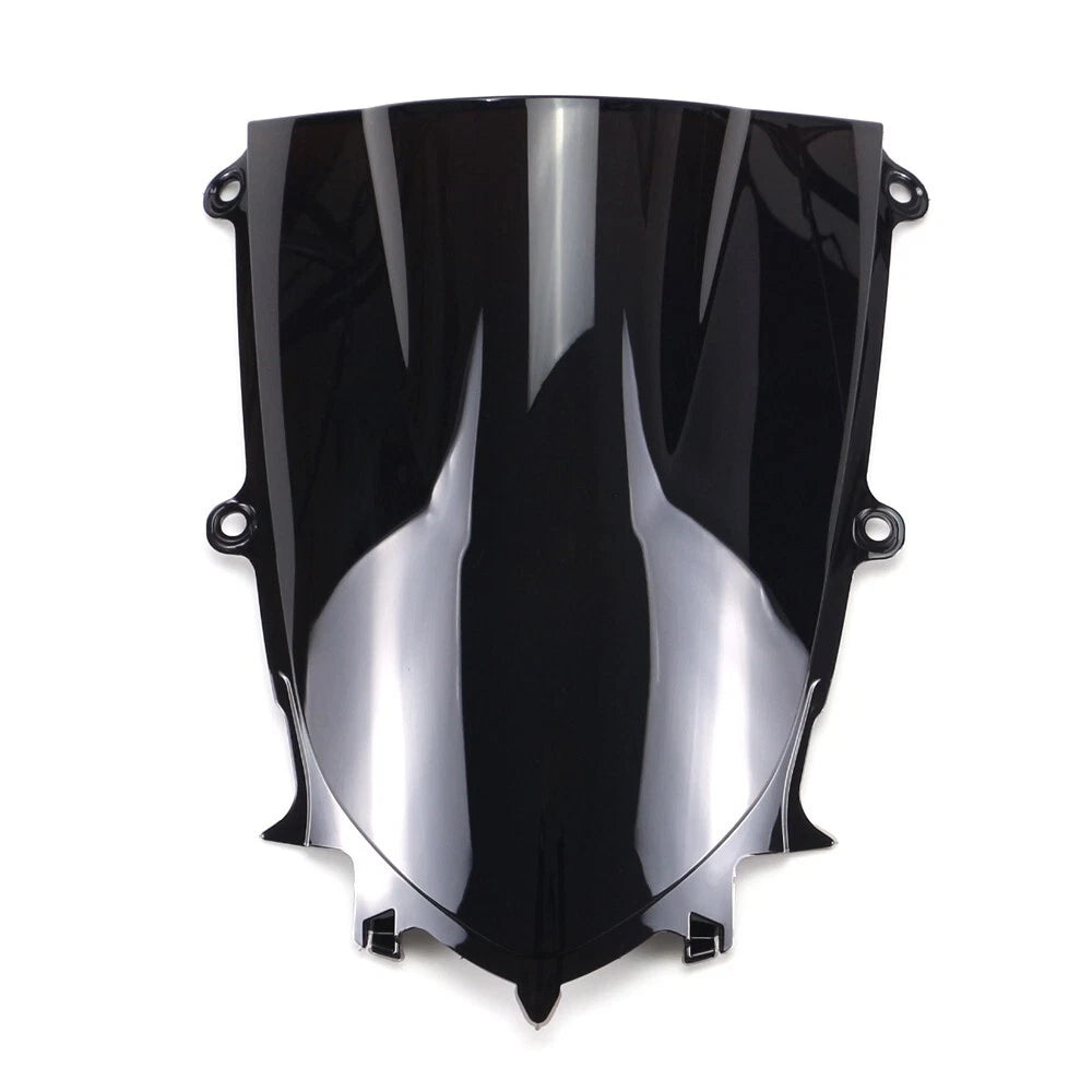 Black Windshield Windscreen For Yamaha YZF-R6 2017-2020 / YZF-R7 2021-2024