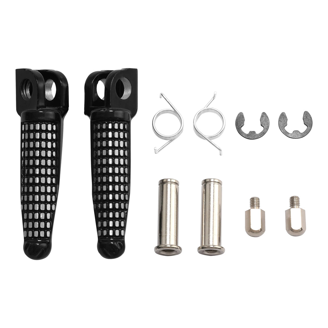 Front Foot Pegs Footrest Fit For Kawasaki Z1000 2007-2016 Ninja ZX10R 2004-2010