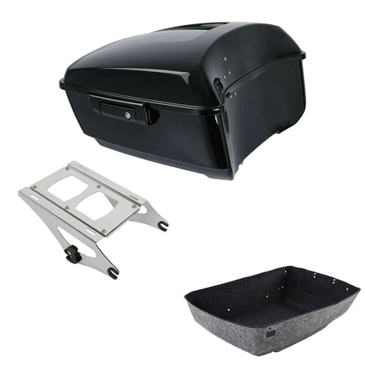 King Trunk Luggage Mount Rack Fit For Harley Touring Electra Glide 2014-2026 25