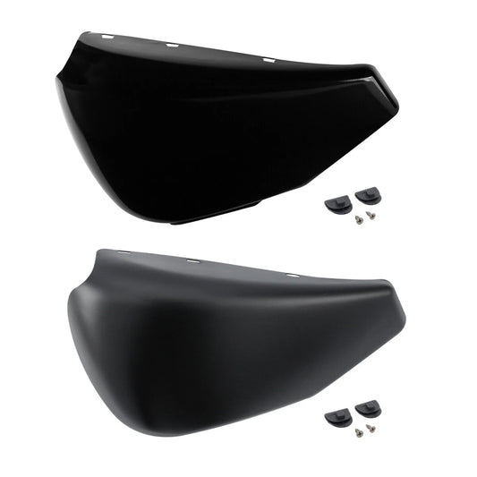Matte/Gloss Black Left Battery Faring Cover Fit Harley Sportster 883 1200 04-13