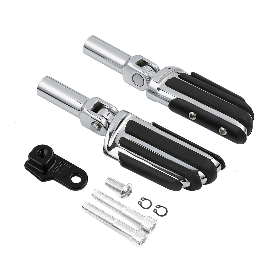 Passenger Footpegs Pegs Mount Fit For Harley Softail Slim 12-17 Flstsb 2008-2011