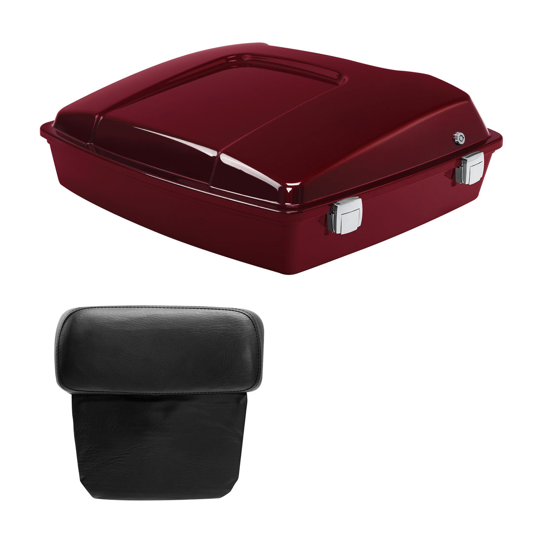 Razor Trunk Luggage Pad Backrest Fit For Harley Touring Road King 1997-2013