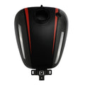Fuel Gas Tank Fit For Harley Cvo Street Glide 2008-2024 Dark Alloy / Black Denim