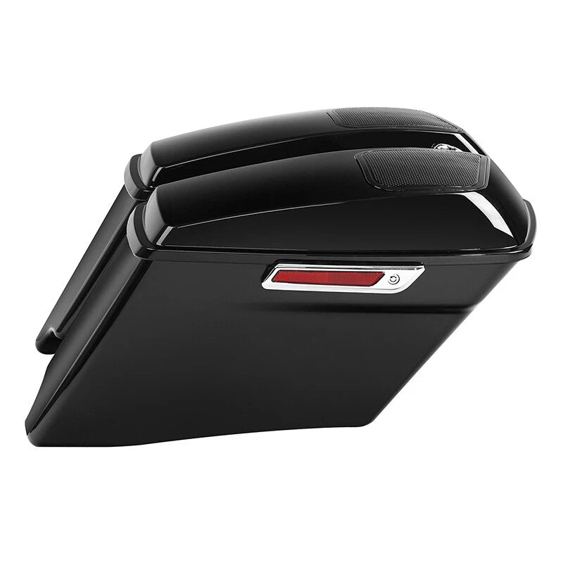 4" Stretched Saddle Bags 6x9'' Speakers Lids Fit For Harley Road Glide 2014-2024