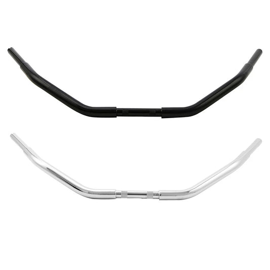 3.5" Rise Bar Handlebar Fit For Harley Softail Dyna Low Rider Black/Chrome