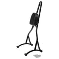 Black Sissy Bar Passenger Backrest Bracket Fit For Harley Sportster XL 2004-2022