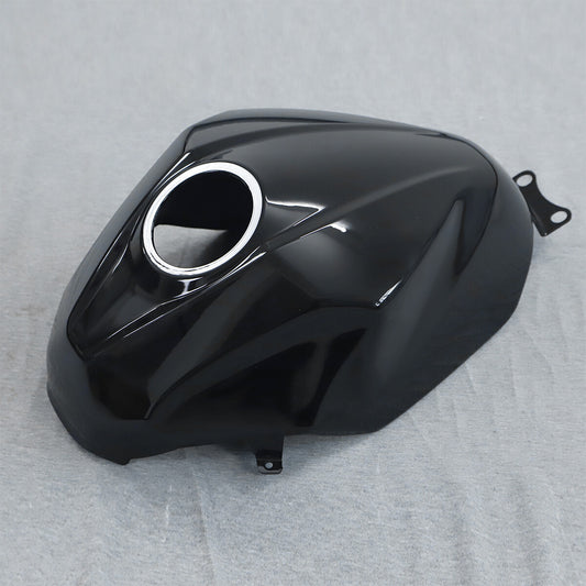 Glossy Black Gas Fuel Tank Cover Fairing For Kawasaki Z400 2019-2023 ER400 ABS