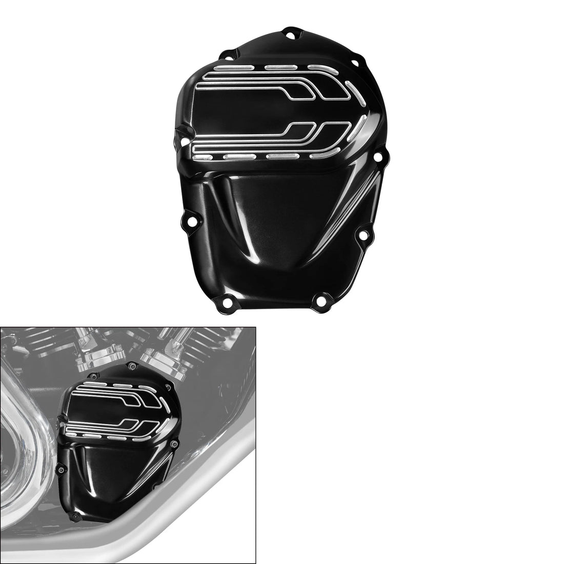 Side Cam Cover Fit For Harley M8 Engine Touring Electra Road King Glide 2017-25